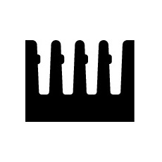 Fischer Elektronik標準擠壓散熱器