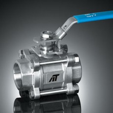 A-T Controls 三片式手動球閥55系列